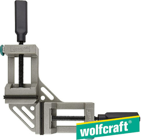 Wolfcraft Fixed Drill Press Vise Made of Steel with Maximum Opening 65mm