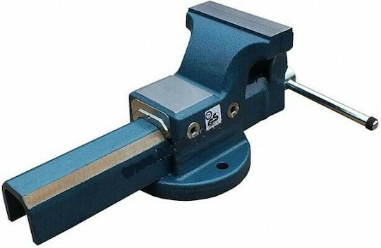 Kanca Fixed Countertop Steel Vise With Maximum Opening 125mm