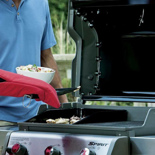 Weber Spirit 300 Плоча за Печене с Чугун Плосък Повърхност