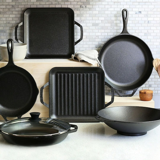 Lodge Non-Stick Baking Plate with Cast Iron Grill Surface 36.83x27.94x3.55cm
