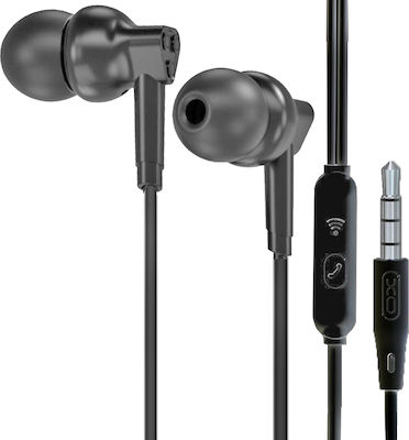 XO EP33 În ureche Handsfree cu Mufă 3.5mm Negru