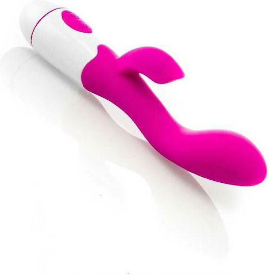 Zenn Feel The Power Δονητής Rabbit Rabbit Vibrator 20cm Pink