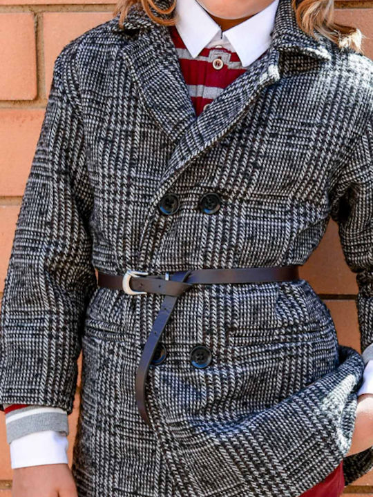 Kids' Coat Long Gray