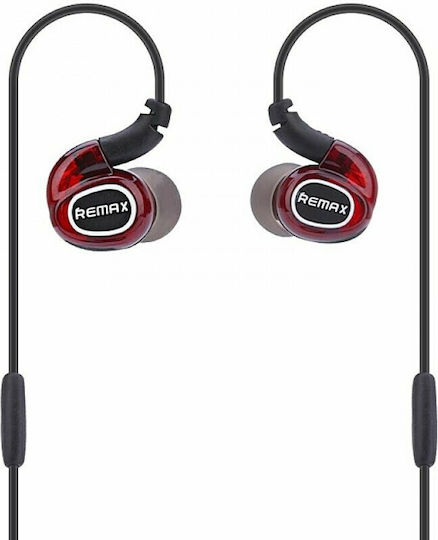 Remax S1 Pro In-ear Handsfree with 3.5mm Connector Red
