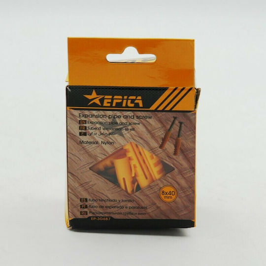 Epica Star Oupsi Plastic 8x40mm 50buc