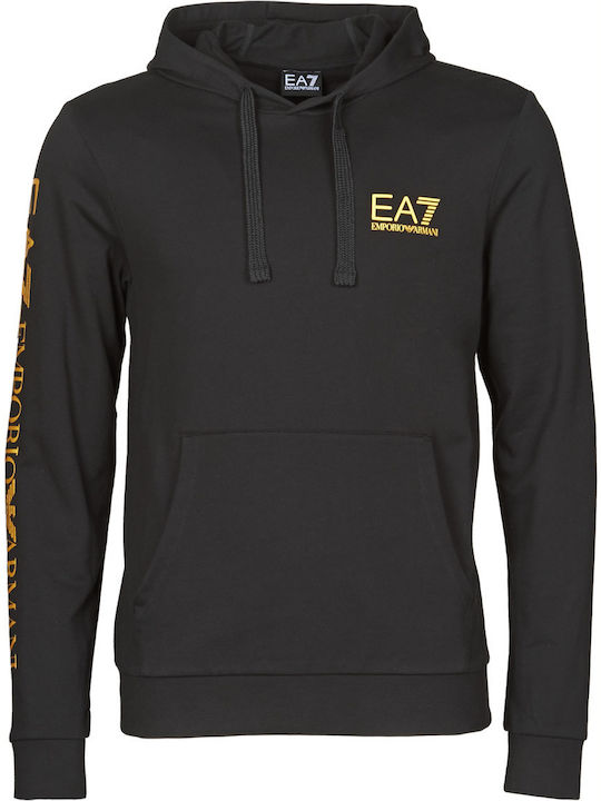 Sweatshirt with Hood Black