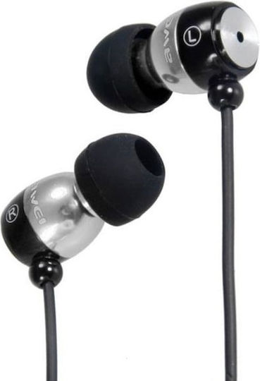 Awei Q38i In-ear Handsfree Headphones with Connector 3.5mm Silver