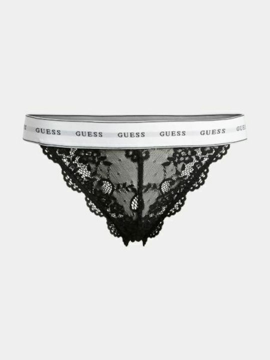 Women's Brazil with Lace Black