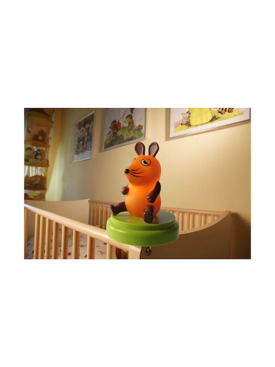 Ansmann LED Kinder Dekorative Lampe Mouse Orange
