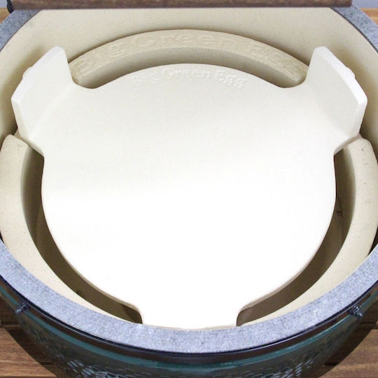 Big Green Egg XLarge Egg Placă de copt Ceramică 61x58x10cm