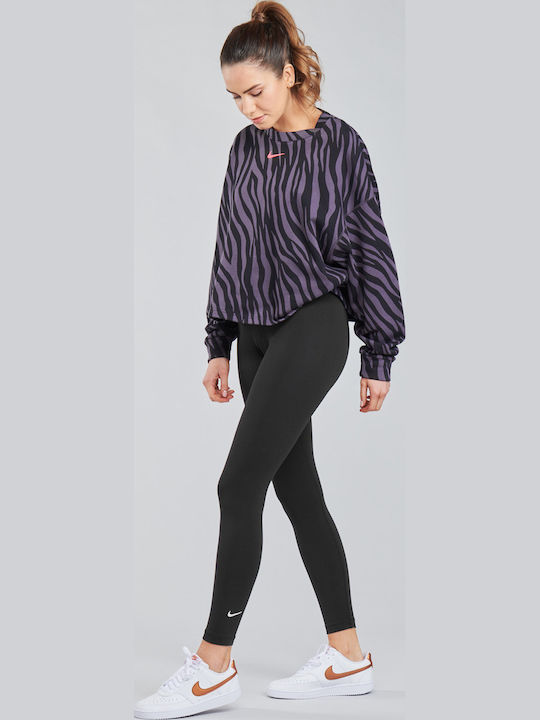 Sportswear Essential Women's Cropped Training Legging High Waisted Black