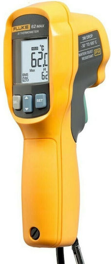 Fluke 62 Max Termometru cu infraroșu pentru temperaturi de la -30°C până la 500°C cu Raport de Distanță 10:1