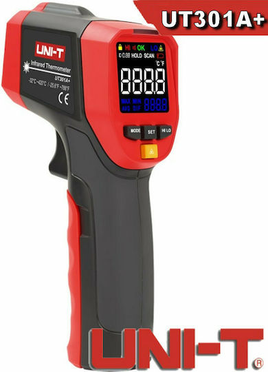 Uni-T Infrared Thermometer -32°C to 420°C with Distance Ratio 12:1 UT301A+