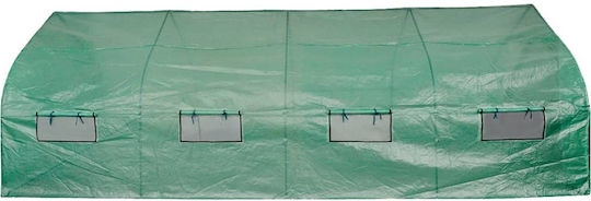 vidaXL 42911 Оранжерия Тунел с Метална Рамка 6x3x2m
