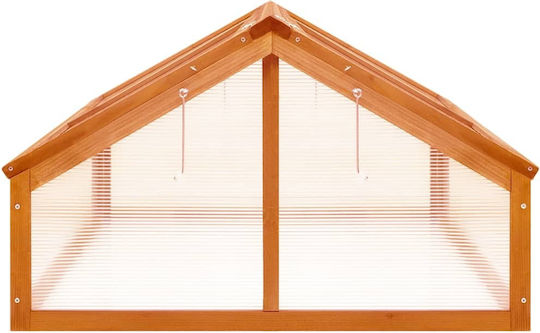 vidaXL 316415 Saatgutvermehrer mit Holzrahmen 1.14x0.8x0.5m