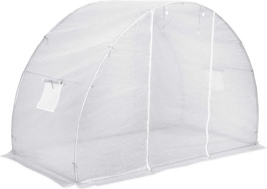 vidaXL 45748 Greenhouse Tunnel with Metal Frame 1.5x3x2m
