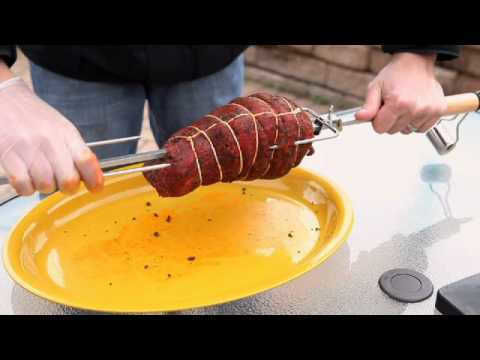 Weber Spit Грил за Пиле с Мотор 57см