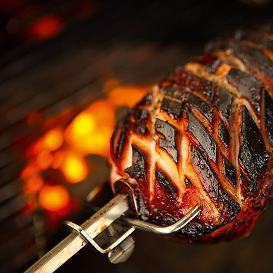 Weber Spit Грил за Пиле с Мотор 57см