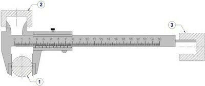 Total TMT311501 Analog Thickness Gauge with Accuracy 0.05mm & Measuring Range up to 150mm