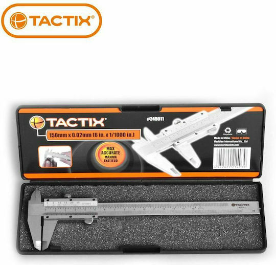 Tactix 245011 Analogic Caliper cu interval de măsurare până la 0 - 150mm