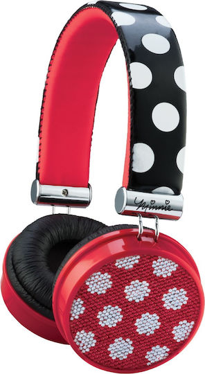 eKids MF-M48 Жични On Ear Слушалки Червени