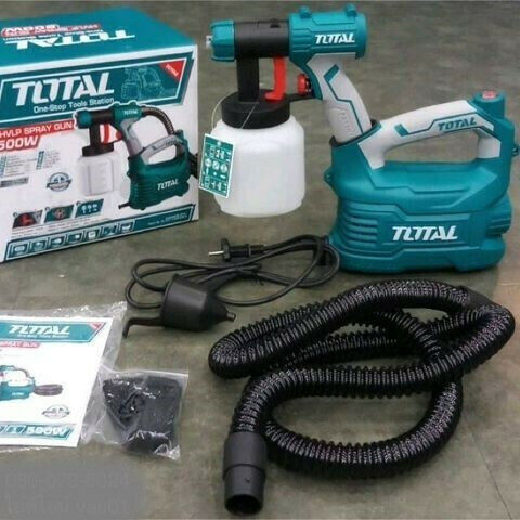 Total Electric Paint Spray Gun 500W with 0.8lt Container