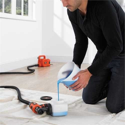 Black & Decker HVLP400 Ηλεκτρικό Πιστόλι Βαφής 450W με Δοχείο 1.2lt