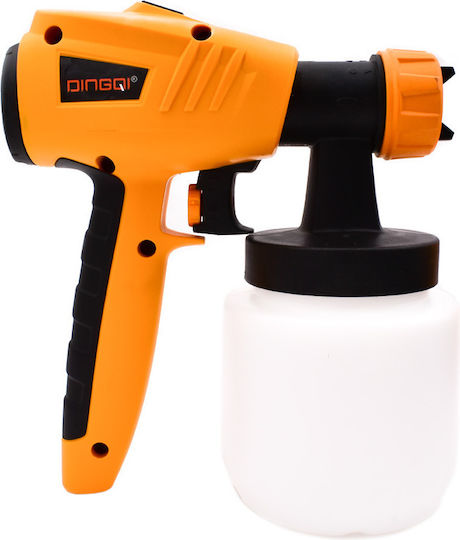 Dingqi 121102 Ηλεκτρικό Πιστόλι Βαφής 800W με Δοχείο 0.8lt