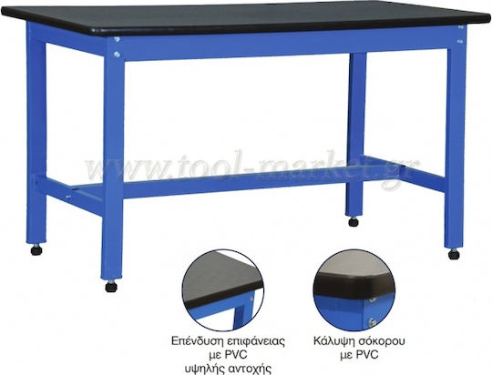Bulle WB-15L Πάγκος Εργασίας Αντοχής 600kg 150x75x85cm 66401