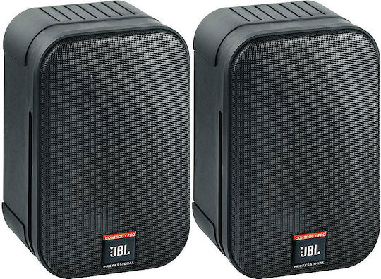 JBL Control 1 Pro Παθητικό Επιτοίχιο Ηχείο 150W (Τεμάχιο) 15.9x14.3x23.5εκ. Μαύρο