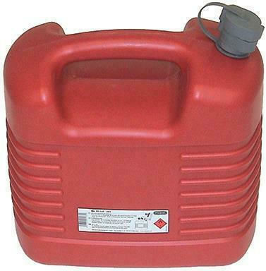 Pressol Fuel Can Double Position Plastic with Extension Tube 20lt Red