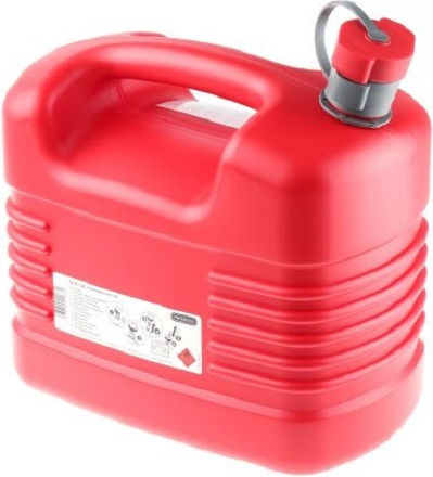 Pressol Fuel Can Double Position Plastic with Extension Tube 20lt Red