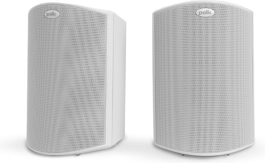Polk Audio Atrium5 Passive Wall Installation Speakers 100W Pair 17.2x19.7x26.2cm White