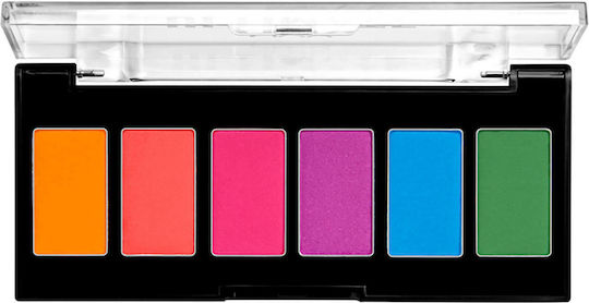 NYX Professional Makeup Ultimate Edit Petite Paletă cu Farduri de Pleoape Formă Solidă 02 Brights 7.2gr
