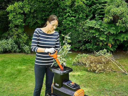 Black & Decker BEGAS5800 Astschredder Elektrisch mit Mülltonne