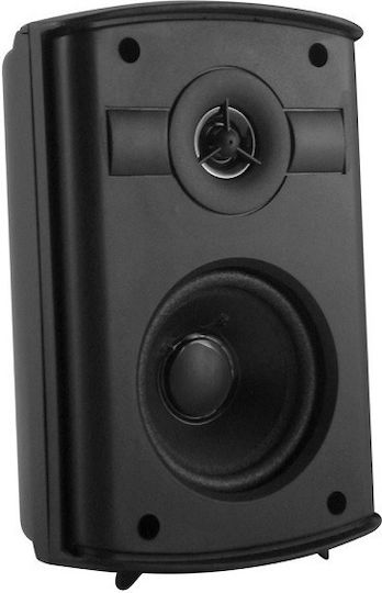 Metro PL3MS Παθητικό Επιτοίχιο Ηχείο 40W (Τεμάχιο) 13x11x20εκ. Μαύρο