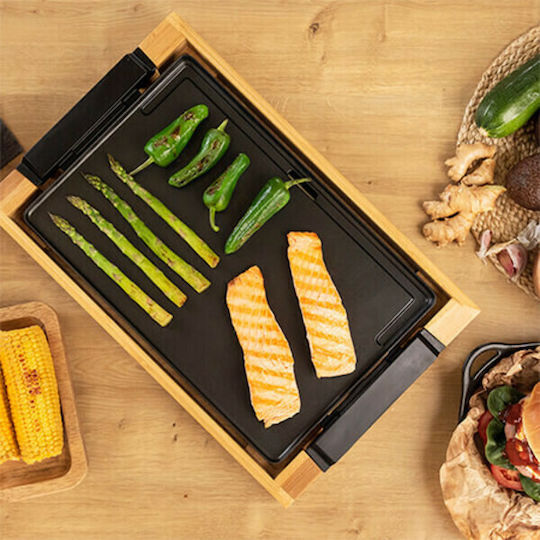 Cecotec Tasty & Grill 2000 Teppanyaki Плоча за Печене с Регулируем Термостат 2000W 37.5x24.5см.