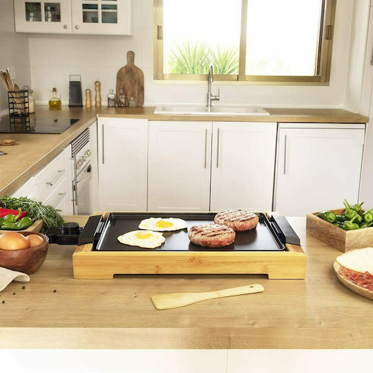 Cecotec Tasty & Grill 2000 Teppanyaki Плоча за Печене с Регулируем Термостат 2000W 37.5x24.5см.