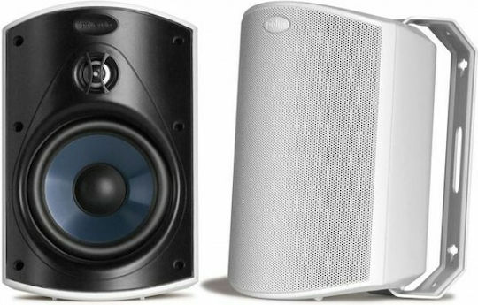 Polk Audio Atrium4 Passive Wall Installation Speakers 80W Pair 14.5x17x21.9cm White