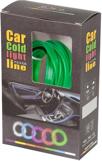 GloboStar Interior Decorative Car Lighting LED Strip 12V Green