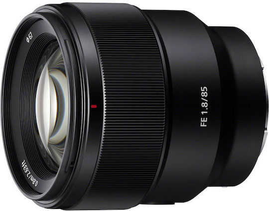 Sony Full Frame Camera Lens FE 85mm f/1.8 Telephoto for Sony E Mount Black
