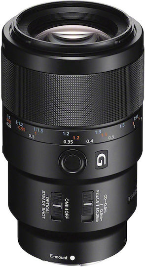 Sony Full Frame Φωτογραφικός Φακός FE 90mm f/2.8 G OSS Telephoto / Macro για Sony E Mount Μαύρος