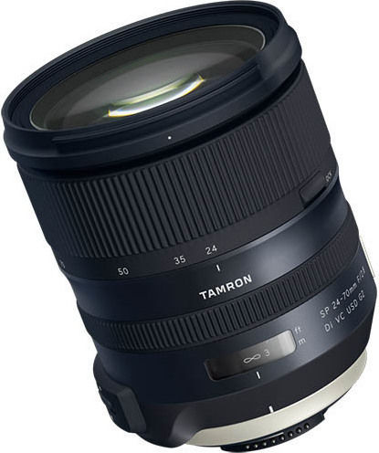 Tamron Full Frame Camera Lens 24-70mm f/2.8 Di VC USD G2 Standard Zoom for Canon EF Mount Black