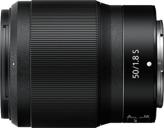 Nikon Full Frame Camera Lens NIKKOR Z 50mm f/1.8 S Fixed for Nikon Z Mount Black