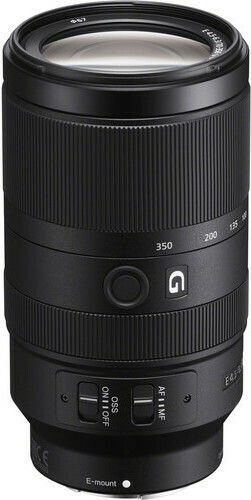 Sony Crop Camera Lens 70-350mm F4.5-6.3 G OSS Super Telephoto / Tele Zoom / Telephoto for Sony E Mount Black