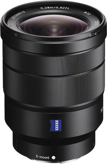 Sony Full Frame Camera Lens Vario-tessar T* Fe 16-35mm F/4 ZA OSS Standard Zoom for Sony E Mount Black