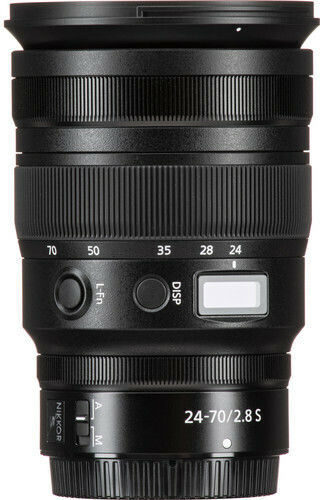 Nikon Full Frame Φωτογραφικός Φακός Nikkor Z 24-70mm f/2.8 S Standard Zoom για Nikon Z Mount Μαύρος