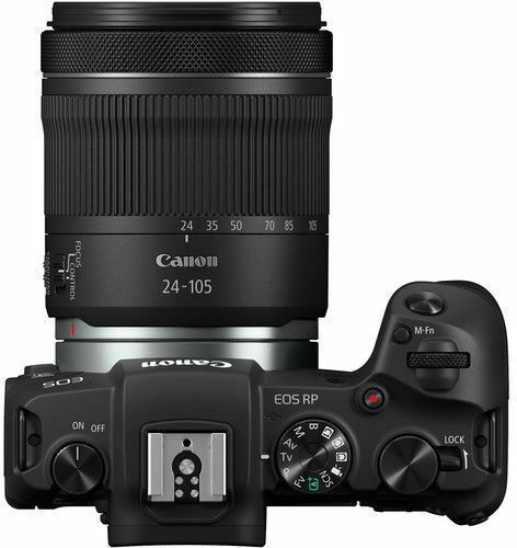 Canon Full Frame Φωτογραφικός Φακός 24-105mm f/4-7.1 IS STM Wide Angle Zoom για Canon RF Mount Μαύρος