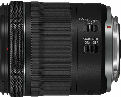 Canon Full Frame Φωτογραφικός Φακός 24-105mm f/4-7.1 IS STM Wide Angle Zoom για Canon RF Mount Μαύρος