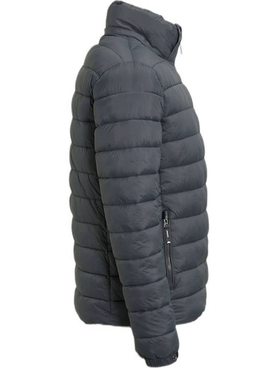 Winter Jacket Puffer Charcoal